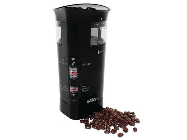 Salton 12-Cup Black Smart Coffee Grinder CG1770