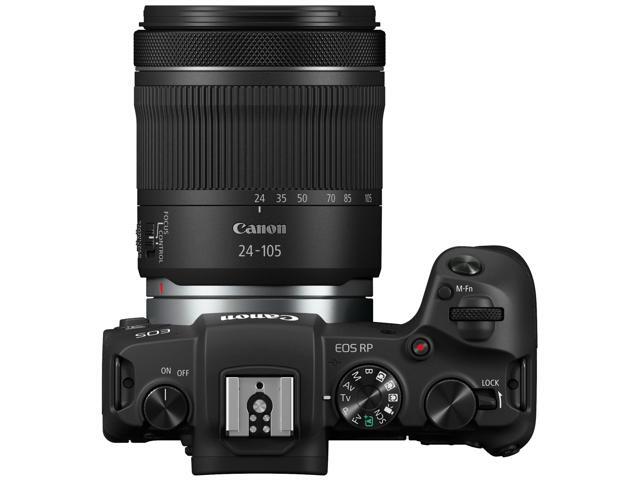 Canon - EOS RP Mirrorless Camera with RF24-105mm f/4-7.1 IS STM Lens - Black - image 7