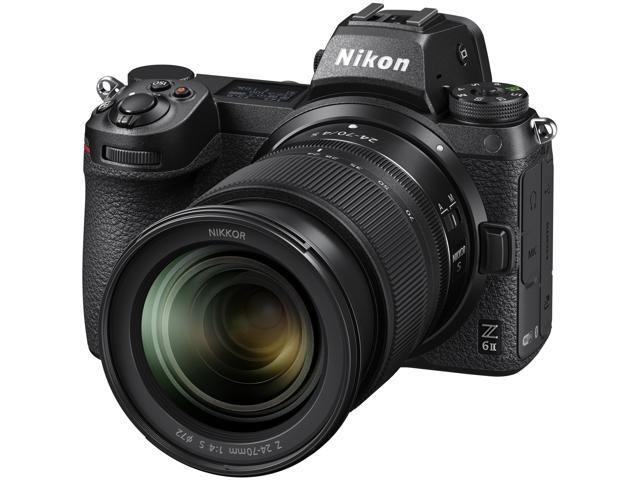 Nikon - Z 6 II 4k Video Mirrorless Camera with NIKKOR Z 24-70mm f/4 Lens - Black - image 5