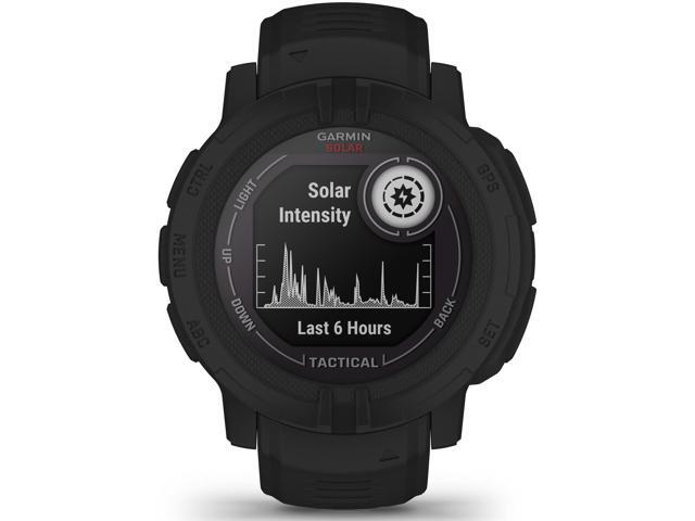 Garmin - Instinct 2 Solar Tactical Edition 45mm Smartwatch Fiber-reinforced Polymer - Black - (2022) - image 11