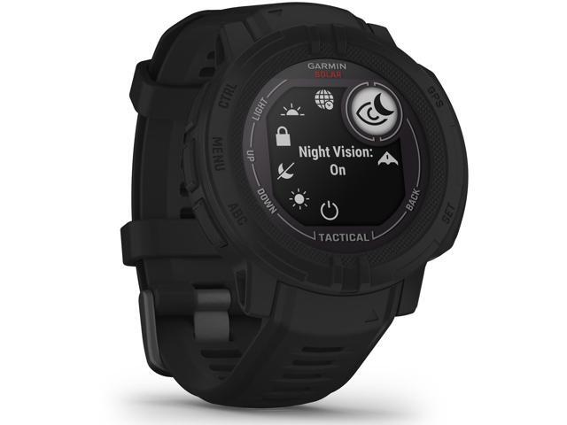 Garmin - Instinct 2 Solar Tactical Edition 45mm Smartwatch Fiber-reinforced Polymer - Black - (2022) - image 12