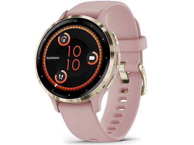 Garmin - Venu 3S GPS Smartwatch 41 mm Fiber-reinforced polymer - Stainless Steel and Dust Rose - (2023) - image 4