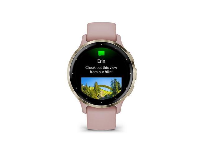 Garmin - Venu 3S GPS Smartwatch 41 mm Fiber-reinforced polymer - Stainless Steel and Dust Rose - (2023) - image 5