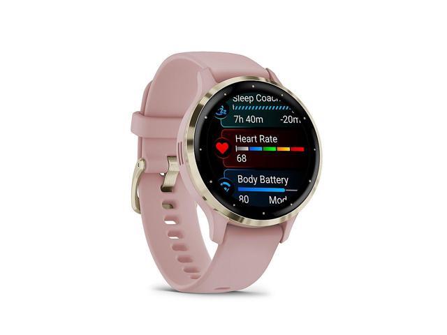 Garmin - Venu 3S GPS Smartwatch 41 mm Fiber-reinforced polymer - Stainless Steel and Dust Rose - (2023) - image 6