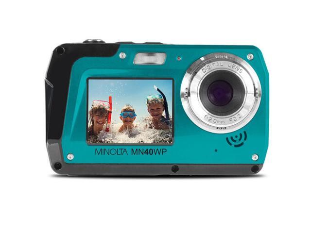 Minolta - MN40WP 48.0 Megapixel Waterproof Digital Camera - Blue - image 9