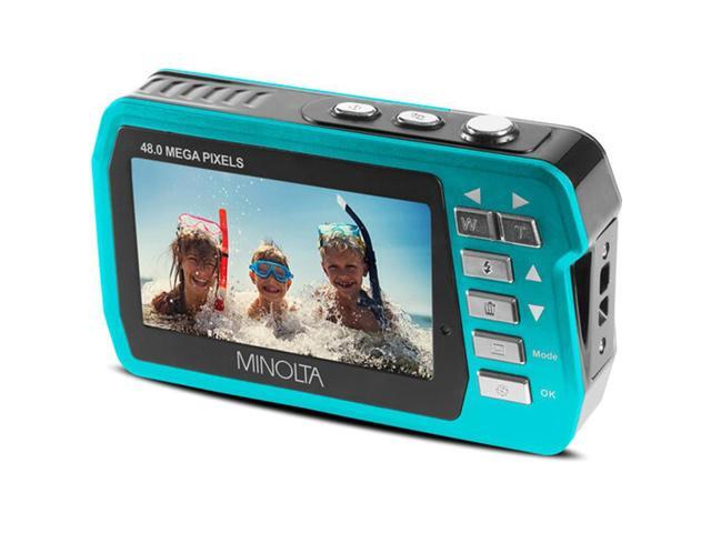 Minolta - MN40WP 48.0 Megapixel Waterproof Digital Camera - Blue - image 10