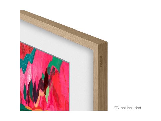 Samsung - 85" The Frame Customizable Bezel - Modern - Teak - image 9