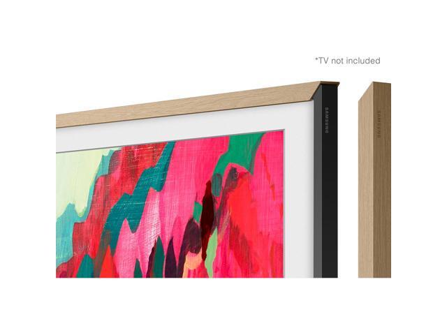 Samsung - 85" The Frame Customizable Bezel - Modern - Teak - image 10