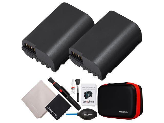 Vivitar DMW-BLK22 Lithium-Ion Battery for Panasonic Lumix 2-Pack + Cleaning Kit