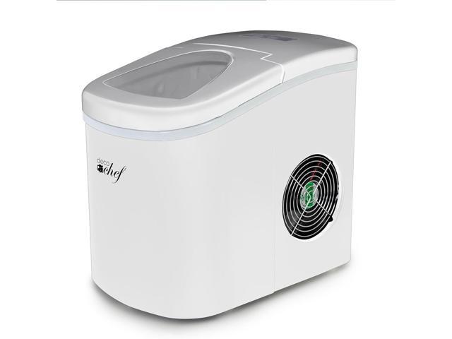 Deco Chef Compact Electric Ice Maker White with 1 Year Extended Warranty