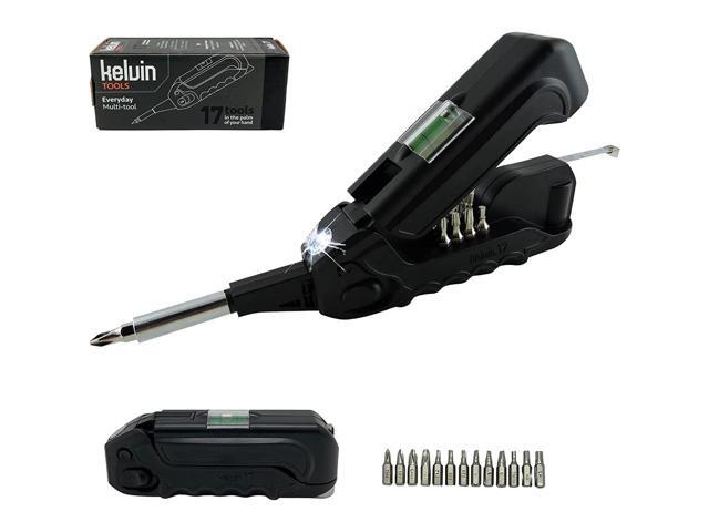 Kelvin The Everyday Multi-Tool with Flashlight Black 2 Pack