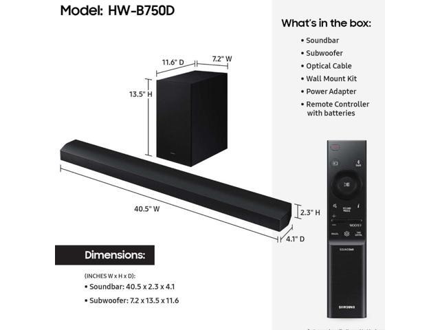 Samsung 5.1ch Soundbar with Dolby Virtual (2024) + 26 Months Protection Pack Bundle