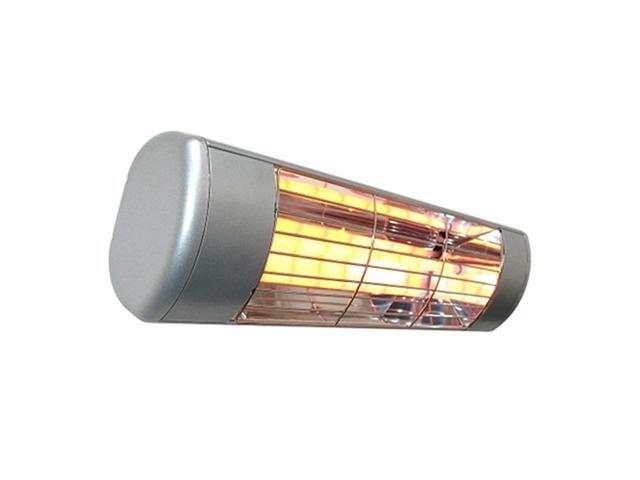 SUNHEAT WL15-B 1500W Commercial Outdoor Wall Mount Heater Silver 2 Pack