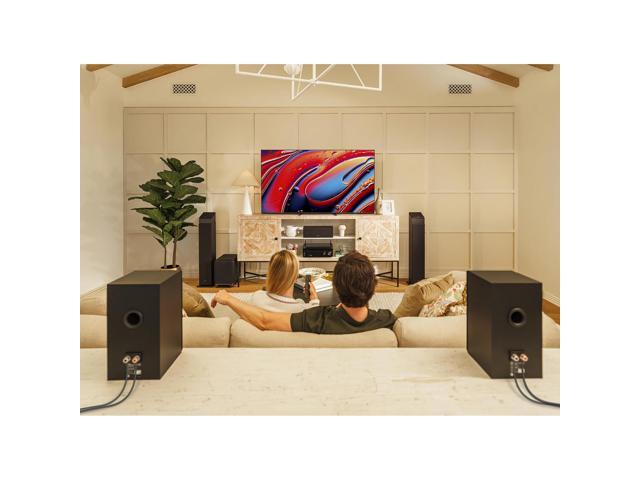 Sony - CS Speakers - 3-way 3-driver hi-res Bookshelf speakers (2025) pair - Black - image 5