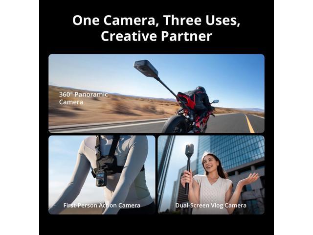 DJI - Osmo 360 Adventure Combo - Black - image 7
