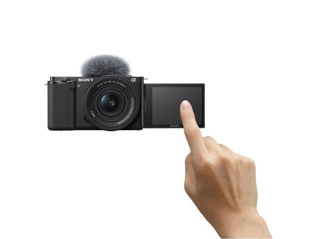 Sony - Alpha ZVE10: APS-C Content Creators’ Camera - Black - image 4