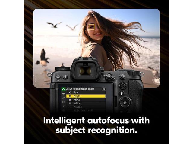 Nikon - Z6III 6K Video Mirrorless Camera 50mm f/1.4 Lens Kit - Black - image 4