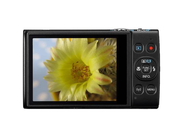 Canon - PowerShot ELPH 360 HS A Full HD Video 20.2-Megapixel Digital Camera - Black - image 4