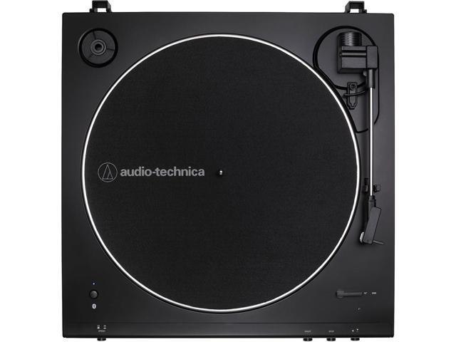 Audio-Technica AT-LP60XBT-BK Bluetooth Turntable + Eris 3.5BT Monitors + 2 YR Warranty Bundle