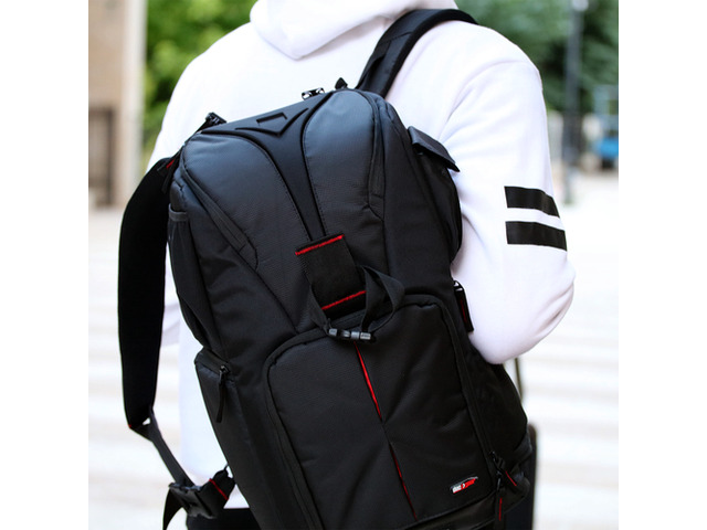 Deco Gear DSLR Camera Backpack, Customizable Compartments for Cameras, Lenses, Accessories & 15'' Laptop, Weather Protective, Perfect for Canon...