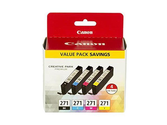 Canon - 271 Value Pack Standard Capacity Ink Cartridges - Black/Cyan/Magenta/Yellow - image 7
