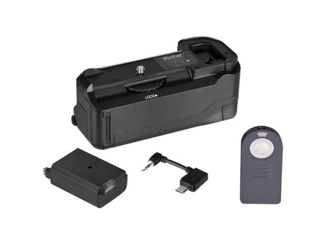 Vivitar Deluxe Battery Power Grip for Sony a6300 & a6500 Cameras w/ Battery Pack Bundle