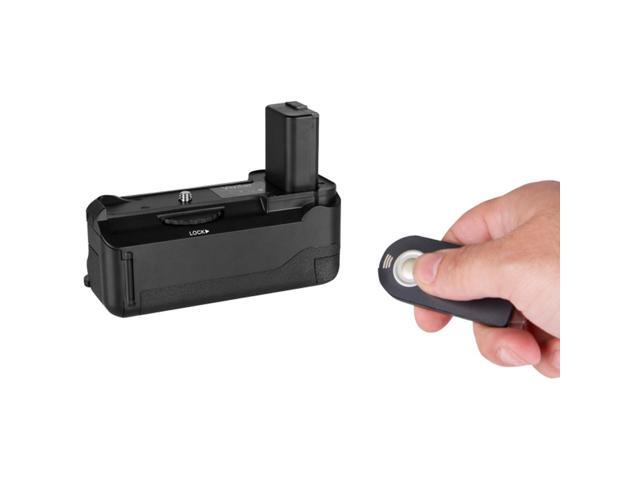 Vivitar Deluxe Battery Power Grip for Sony a6300 & a6500 Cameras w/ Battery Pack Bundle