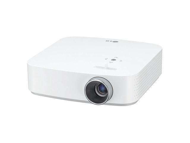 LG Electronics PF50KA Full HD LED Smart Home Theater Projector with Built-In Battery - 600 Lumens - 100000:1 - 1920 x 1080 - White