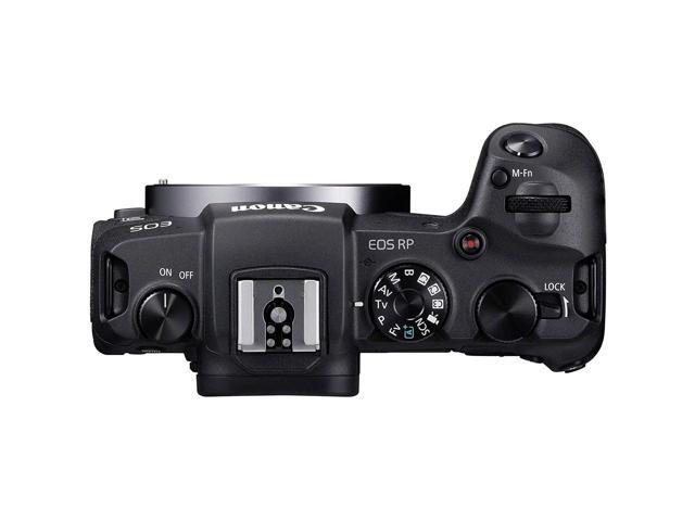 Canon EOS RP Mirrorless Camera w/RF 24-240mm Lens F/4-6.3 is USM & Lens Mount Adapter