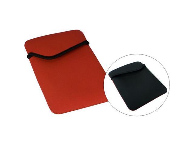 QVS IC-RB QVS Carrying Case (Sleeve) for iPad, Tablet - Red, Black - Scratch Resistant Interior - Nylon