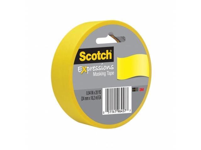Scotch Expressions Masking Tape .94' x 20 yds. Yellow (3437-PYL) 201984