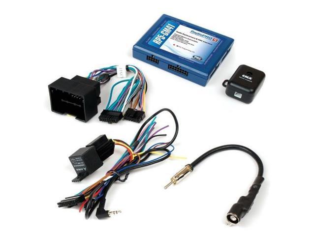PAC - Radio Replacement and Steering Wheel Control Interface with OnStar Retention for Select GM Vehicles - Blue - image 3
