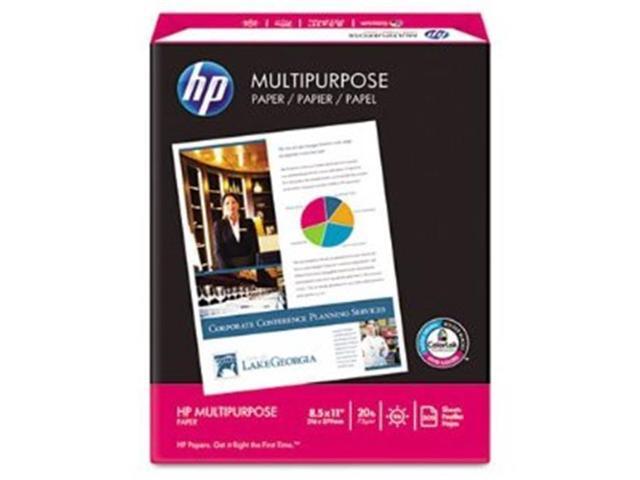 HP 112000 Multipurpose Copy Paper - 8.5' x 11', White, 96 Bright, 20 lb, 500 Sheets/Carton Laser & Inkjet Paper