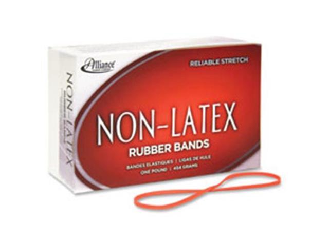 Rubber Bands, Latex-free,3-1/2'x1/8',No.33,Orange,40/BG ALL37338