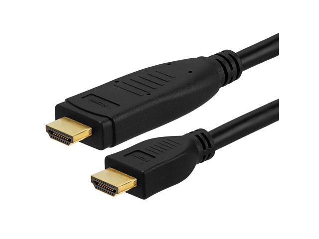 Cmple - Active High Speed HDMI Cable 130 FT - Directional 4K HDMI Cord with Built-in Equalizer 18Gbps 4K 60Hz, Ethernet, 2160p, 3D, HDR (ARC) Audio...