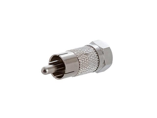 Cmple - F Male To RCA Male Adapter