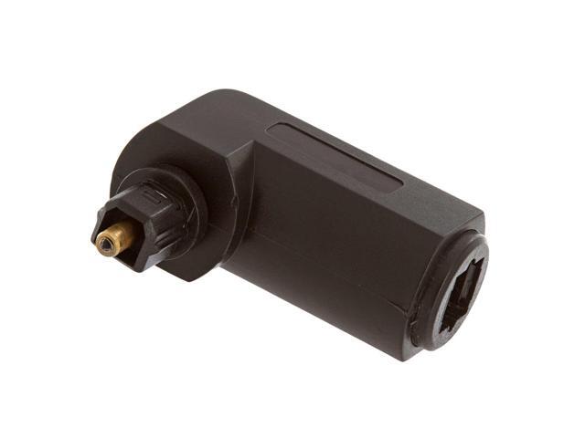 Cmple - Optical Toslink Jack to Toslink Plug Angled Adapter