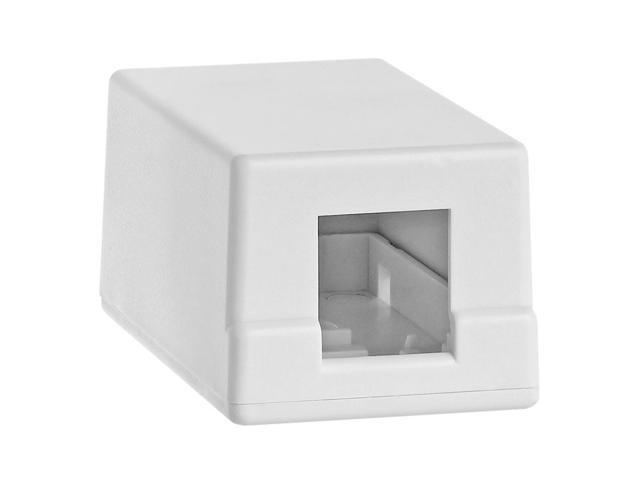 Cmple - Surface Mount Box - 1 port WHITE