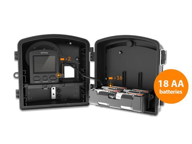 Brinno Construction Trio Bundle Pack BCC2000, Up to 1 Year Battery Life, Perfect for Construction and Outdoor Security, 1080P FHD - Includes...
