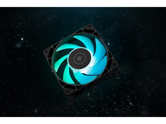 EK-Loop Fan FPT 120 D-RGB - 120mm Black (550-2300rpm)