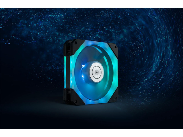 EK-Quantum Impulse 120 D-RGB Computer Cooling Fan - 120mm Black (400-1800 rpm)