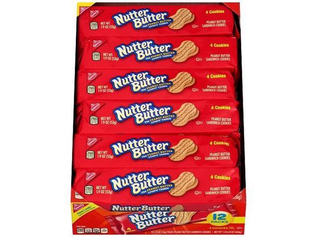 Photos - Bakeware Nabisco Nutter Butter Peanut Butter Sandwich Cookies Tray Pack 76586181102
