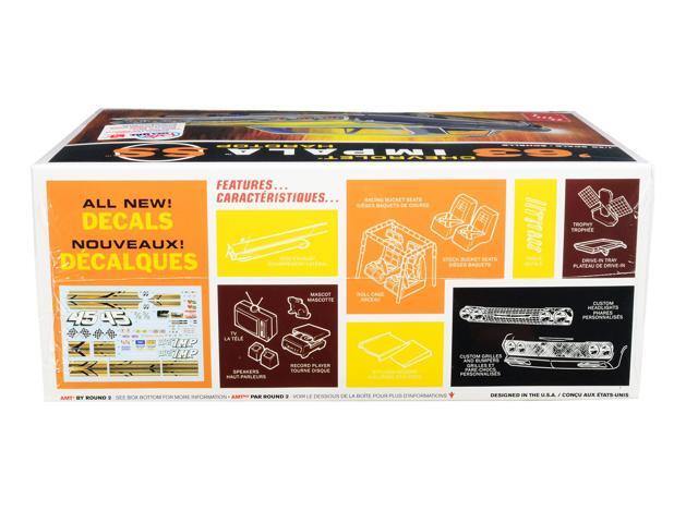 Skill 2 Model Kit 1963 Chevrolet Impala SS Hardtop 4 in 1 Kit 1/25 Scale Model by AMT