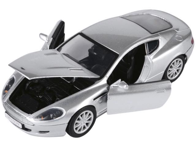 Aston Martin DB9 Coupe Silver Metallic 'Timeless Legends' 1/24 Diecast Model Car by Motormax