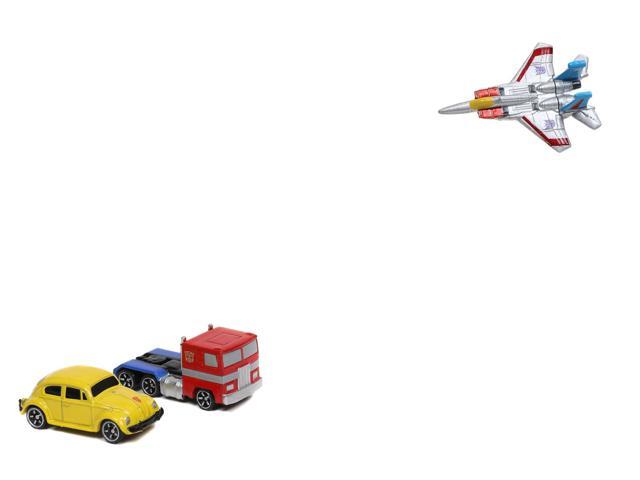 'Transformers' 3 piece Set Release 2 'Nano Hollywood Rides' Diecast Models by Jada