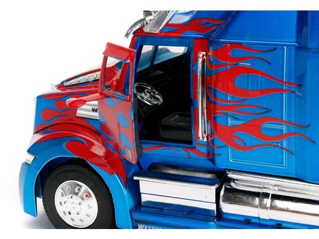 Western Star 5700 XE Phantom Optimus Prime 'Transformers' Movie 1/24 Diecast Model Car by Jada