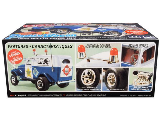 Skill 2 Snap Model Kit 1933 Willys Panel Paddy Wagon Police Van 'Monopoly' '85th Anniversary' 1/25 Scale Model by MPC