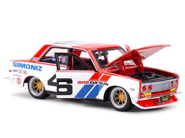Datsun 510 #46 'Simoniz' BRE (Brock Racing Enterprises) 'Tokyo Mod' 1/24 Diecast Model Car by Maisto