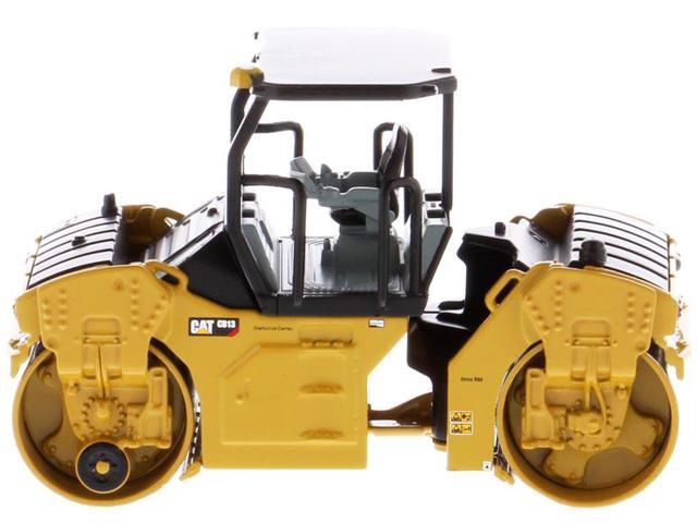 CAT Caterpillar CB-13 Tandem Vibratory Roller with ROPS 'Play & Collect!' Series 1/64 Diecast Model by Diecast Masters