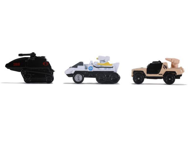 'G. I. Joe' 3 piece Set 'Nano Hollywood Rides' Diecast Models by Jada